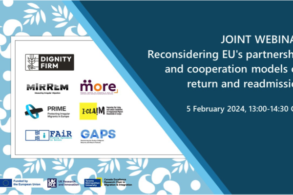 Joint Webinar: Reconsidering EU’s partnership and cooperation models on return and readmission